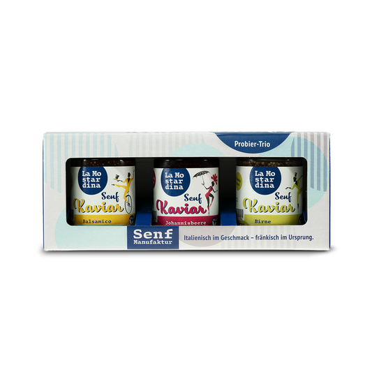 La Mostardina Kaviar - Probier-Trio