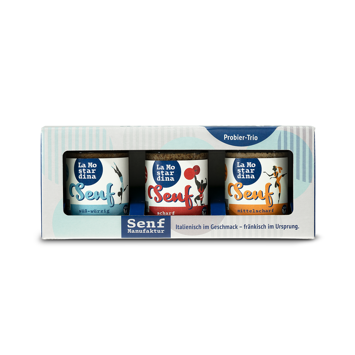 La Mostardina Senf - Probier-Trio