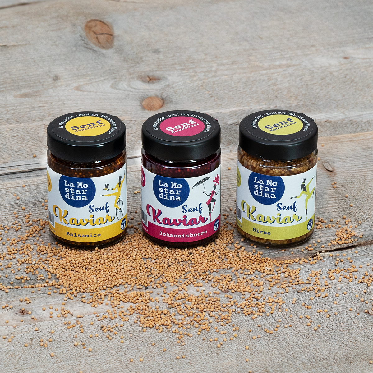La Mostardina Senfkaviar - Johannisbeere